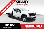 2024 Chevrolet Silverado 3500 Crew Cab DRW 4x4 Flatbed Truck for sale #K25044A - photo 1