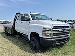 2024 Chevrolet Silverado 5500 Crew Cab DRW 4x4, Bedrock Granite Series Flatbed Truck for sale #F1916 - photo 1