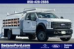 2023 Ford F-550 Super Cab DRW 4x4, Scelzi WFB Stake Bed for sale #PED25211 - photo 1