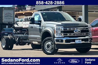 New 2025 Ford F-550 XLT Regular Cab 4x4 Cab Chassis for sale #SDA03634 - photo 1