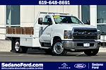 Used 2023 Chevrolet Silverado 5500 Regular Cab Flatbed Truck for sale #T103676 - photo 1
