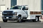 Used 2023 Chevrolet Silverado 5500 Regular Cab Flatbed Truck for sale #T103676 - photo 3