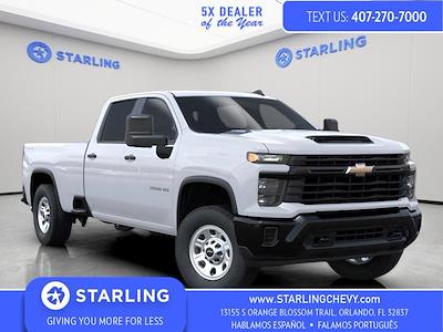 New 2025 Chevrolet Silverado 3500 Work Truck Crew Cab 4x4 Pickup for sale #SF272194 - photo 1