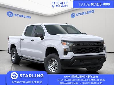 New 2025 Chevrolet Silverado 1500 Work Truck Crew Cab Pickup for sale #SZ325725 - photo 1