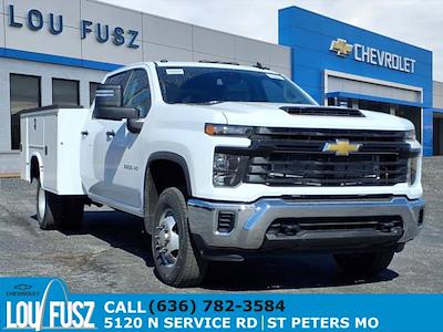 New 2025 Chevrolet Silverado 3500 Work Truck Crew Cab 4WD Service Truck for sale #CF251629 - photo 1