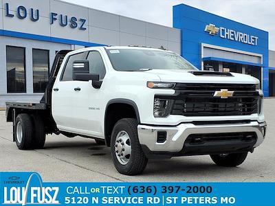 New 2025 Chevrolet Silverado 3500 Crew Cab Flatbed Truck for sale #CF252455 - photo 1