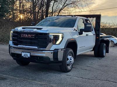 New 2025 GMC Sierra 3500 Pro Crew Cab 4WD Flatbed Truck for sale #BF330669 - photo 1