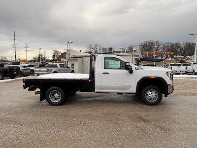 New 2025 GMC Sierra 3500 Pro Regular Cab 4WD Flatbed Truck for sale #BF330695 - photo 1