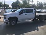 New 2024 Chevrolet Silverado 3500 Work Truck Crew Cab 4x2 Knapheide Flatbed Truck for sale #F2D61130 - photo 1