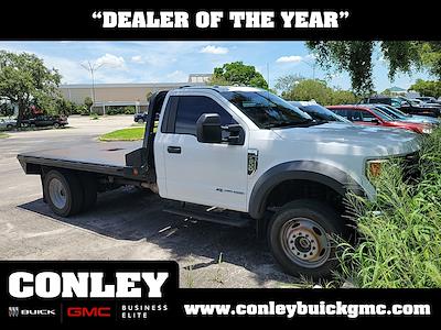 2021 Ford F-600 Regular Cab DRW 4x4 Flatbed Truck for sale #F293742A - photo 1