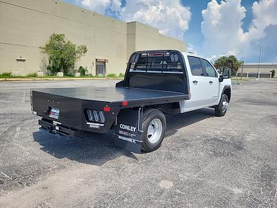 New 2025 GMC Sierra 3500 Pro Crew Cab 4x4 9' 4" CM Truck Beds Steel Flatbed Truck with Gooseneck Hitch for sale #FS293895 - photo 2
