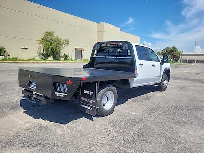 New 2025 GMC Sierra 3500 Pro Crew Cab 4x4 9' 4" CM Truck Beds Steel Flatbed Truck with Gooseneck Hitch for sale #FS294153 - photo 2