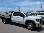 New 2025 GMC Sierra 3500 Pro Crew Cab 4x4 9' 6" Knapheide Steel Flatbed Truck with Gooseneck Hitch for sale #FS337232 - photo 3