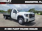 New 2025 GMC Sierra 3500 Pro Regular Cab 4x4 11' 6" Knapheide Steel Flatbed Truck for sale #FS349224 - photo 1