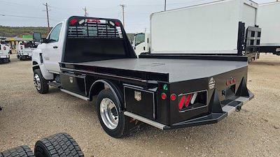 2023 Chevrolet Silverado 5500 Regular Cab DRW 4WD, J & I Manufacturing Skirted Flatbed Flatbed Truck for sale #530095 - photo 2