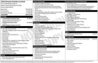 Used 2026 Chrysler Pacifica - photo 1