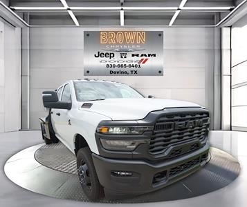 New 2025 Ram 3500 Tradesman Crew Cab 4x4 9' 4" CM Truck Beds Steel Flatbed Truck for sale #D19631 - photo 1