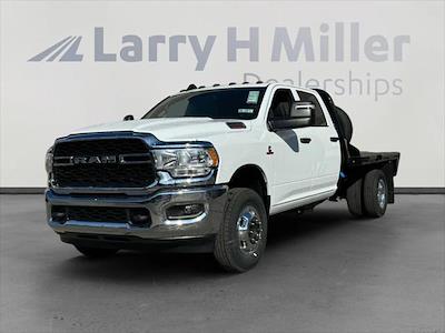 2024 Ram 3500 Crew Cab DRW 4x4, Flatbed Truck for sale #BNT240096 - photo 1