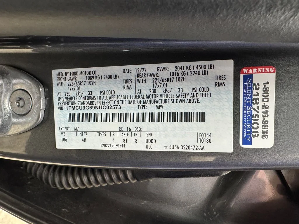 Used 2022 Ford Escape - photo 17