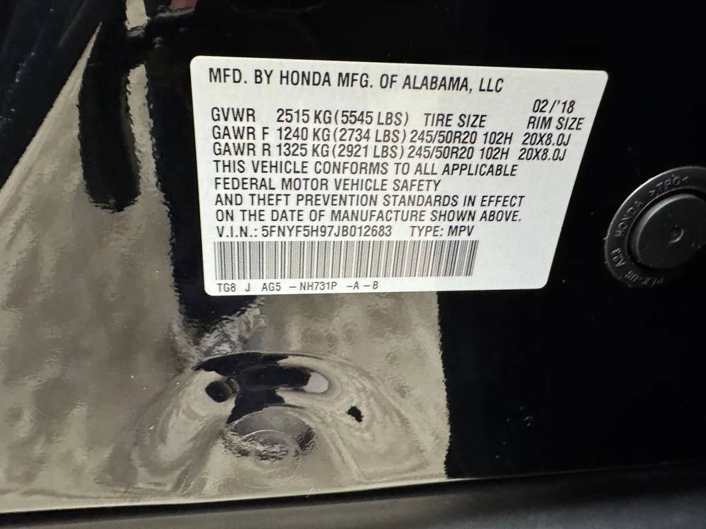 Used 2018 Honda Pilot - photo 18