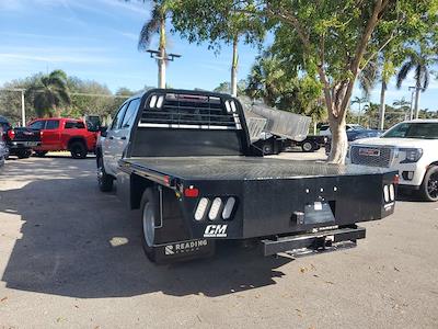 New 2025 GMC Sierra 3500 Pro Crew Cab 4WD 9' 4" CM Truck Beds Steel Flatbed Truck with Gooseneck Hitch for sale #T25119 - photo 2