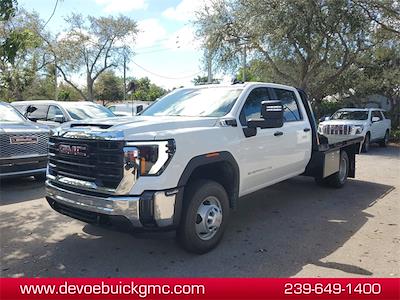 New 2025 GMC Sierra 3500 Pro Crew Cab 4x2 9' 4" CM Truck Beds Flatbed Truck for sale #T25216 - photo 1