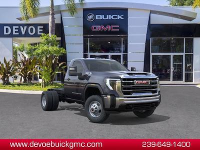 New 2025 GMC Sierra 3500 Pro Regular Cab 4WD Cab Chassis for sale #T25600 - photo 1