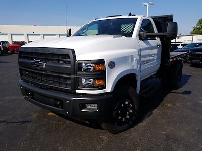 2022 Chevrolet Silverado 5500 Regular Cab DRW RWD, Morgan Truck Body Prostake Platform Body Flatbed Truck for sale #22MD62 - photo 1