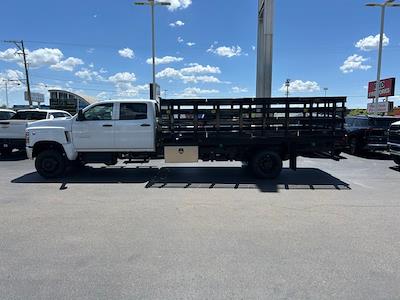 2024 Chevrolet Silverado 6500 Crew  4WD Parkhurst Manufacturing Stake Bed STK# 24MD46W for sale #24MD46W - photo 1
