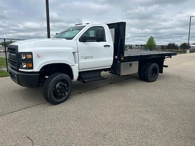 2024 Chevrolet Silverado 5500 Regular Cab DRW 4WD Parkhurst Flatbed Truck for sale #24MD51W - photo 1