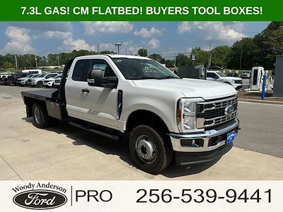 2024 Ford F-350 Super Cab DRW 4x4, CM Truck Beds RD Model Flatbed Truck for sale #24T1484 - photo 1