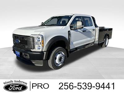 2024 Ford F-450 Crew Cab DRW 4x4, CM Truck Beds TM Deluxe Flatbed Truck for sale #24T1611 - photo 1