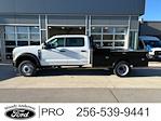 2024 Ford F-450 Crew Cab DRW 4x4, CM Truck Beds TM Deluxe Flatbed Truck for sale #24T1611 - photo 4