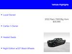 2022 Ram 1500 Crew Cab 4x4 Pickup for sale #25T1835A - photo 3