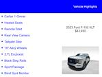 2023 Ford F-150 SuperCrew Cab 4x4 Pickup for sale #FD3269 - photo 3