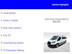 2023 Ford Transit 350 Medium Roof RWD Passenger Van for sale #R23T562A - photo 2