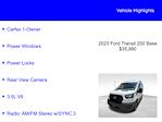 2023 Ford Transit 250 Medium Roof RWD Empty Cargo Van for sale #ALLY425 - photo 3
