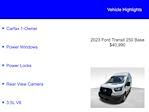 2023 Ford Transit 250 High Roof AWD Empty Cargo Van for sale #ALLY423 - photo 3