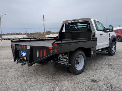 2024 Ford F-450 Regular Cab DRW 4WD, Hillsboro GII Steel Flatbed Truck for sale #RDA18555 - photo 2