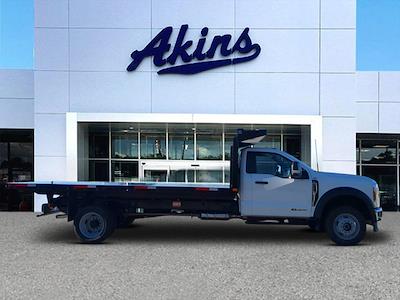 2024 Ford F-550 Regular Cab DRW 4WD, PJ's Platform Body Flatbed Truck for sale #RDA33102 - photo 1