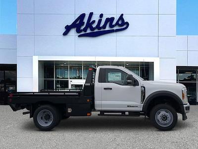 2024 Ford F-450 Regular Cab DRW 4WD, Hillsboro GII Steel Flatbed Truck for sale #REE82593 - photo 1