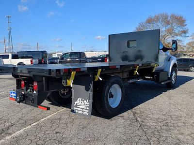 2025 Ford F-650 Regular Cab DRW 4x2, PJ's Platform Body Flatbed Truck for sale #SDF05569 - photo 2