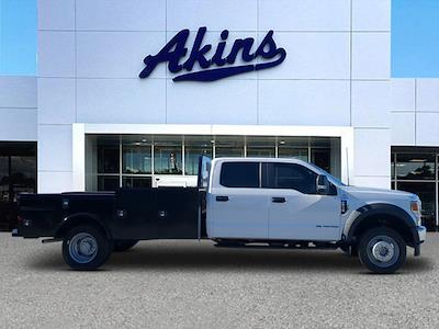 2022 Ford F-550 Crew Cab DRW 4WD Flatbed Truck for sale #TED47008 - photo 1