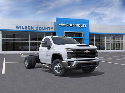 New 2025 Chevrolet Silverado 3500 Work Truck Regular Cab 4x4 60 CA Cab Chassis for sale #25T554 - photo 1