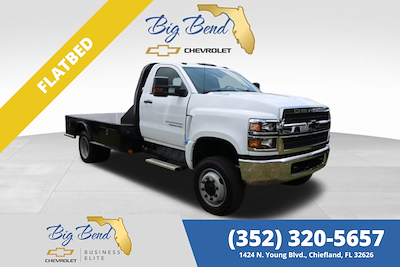 2024 Chevrolet Silverado 4500 Regular Cab DRW 4x4 CM Truck Beds Flatbed Truck for sale #F10180 - photo 1