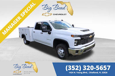 New 2024 Chevrolet Silverado 3500 Crew Cab 4x4 Monroe Truck Equipment 98" S-Series ServicePro 8' 2" Service Truck for sale #F10259 - photo 1