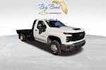 2025 Chevrolet Silverado 3500 Regular Cab 4x4, CM Truck Beds RD Model Flatbed Truck for sale #F10417 - photo 1