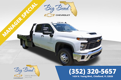 2025 Chevrolet Silverado 3500 Crew Cab DRW 4x4 Hillsboro Flatbed Truck for sale #F10465 - photo 1