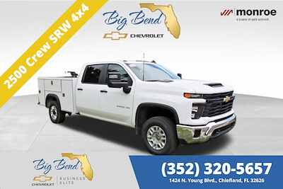 New 2025 Chevrolet Silverado 2500 Crew Cab 4x4 Monroe Truck Equipment 98" S-Series ServicePro 8' 2" Service Truck for sale #F10542 - photo 1