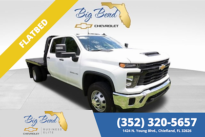 2025 Chevrolet Silverado 3500 Crew Cab DRW 4x4 Knapheide Flatbed Truck for sale #F10578 - photo 1